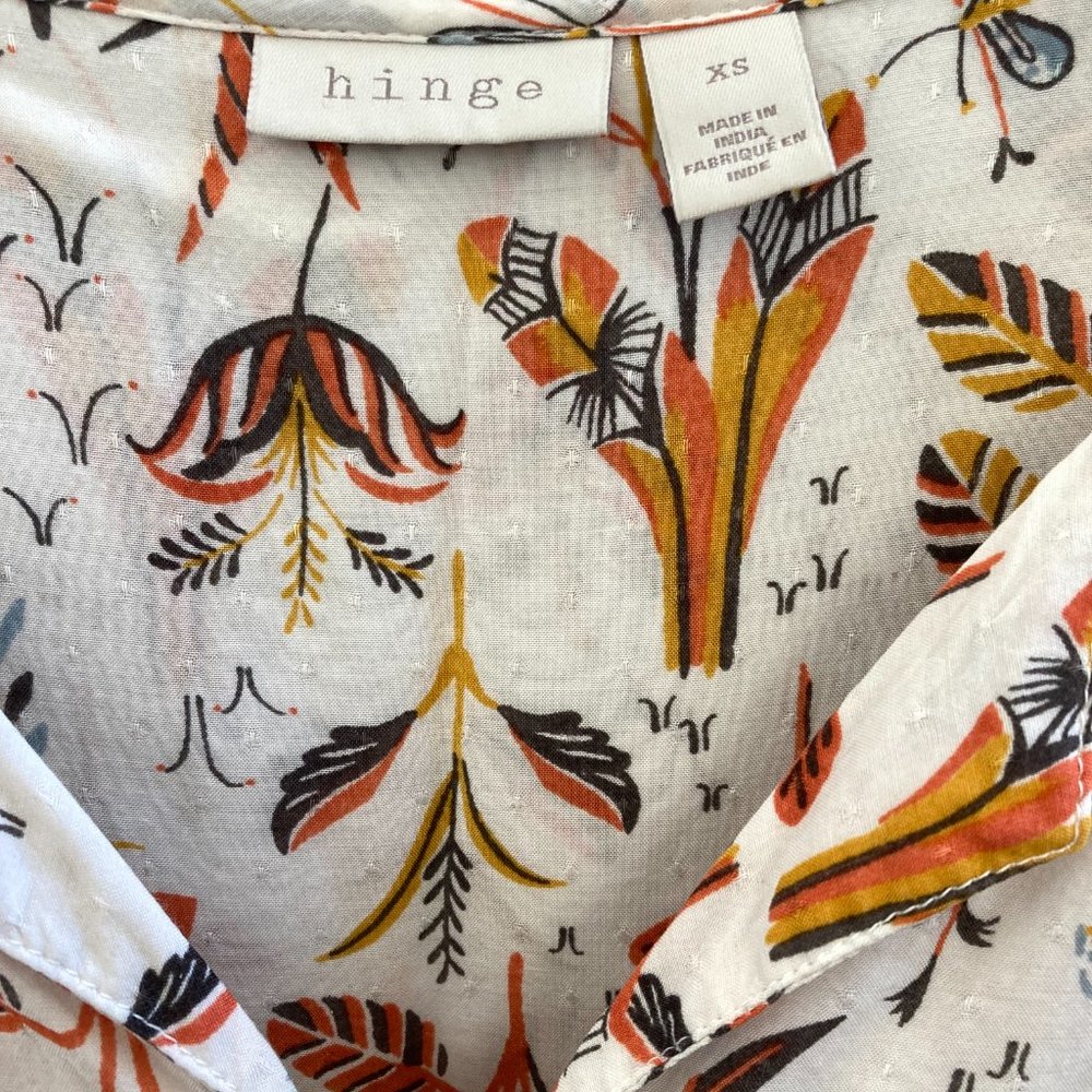 Hinge Pattern Top, XS - Picture 3 of 3